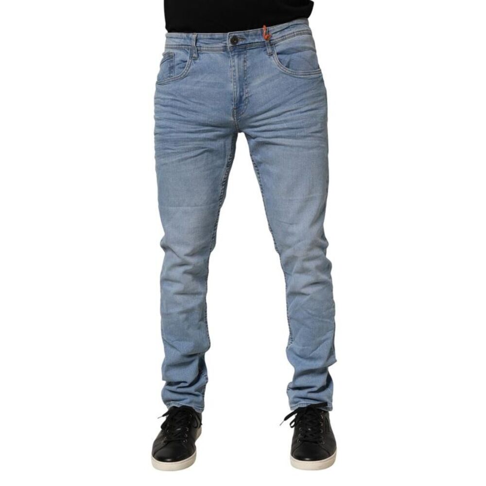 Blend Twister Low Waist Slim Fit Denim Jeans Men Light Blue Bottoms
